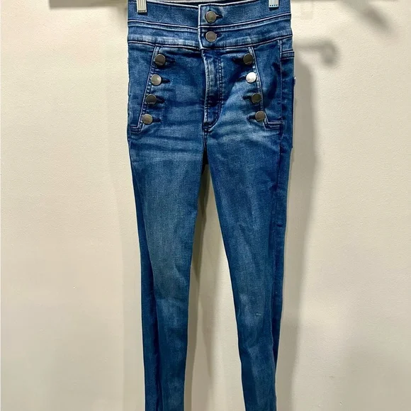 Express Perfect Denim Ankle Legging High Rise 00 - Picture 2 of 9